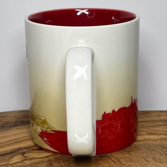 Starbucks Paris Mug Collector Series France Coffee Mug 2010 16oz EUC - Picture 5 of 12